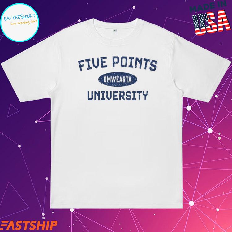 Official five Points University T-shirts