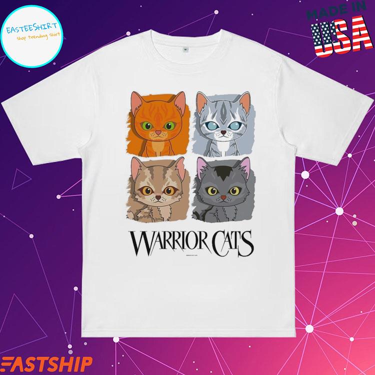 Official four Cats Warrior Cats T-Shirts