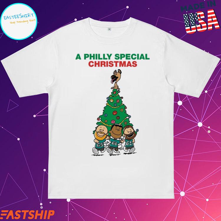 Official jason Kelce Lane Johnson And Jordan Mailata Philly Special Christmas T-Shirts