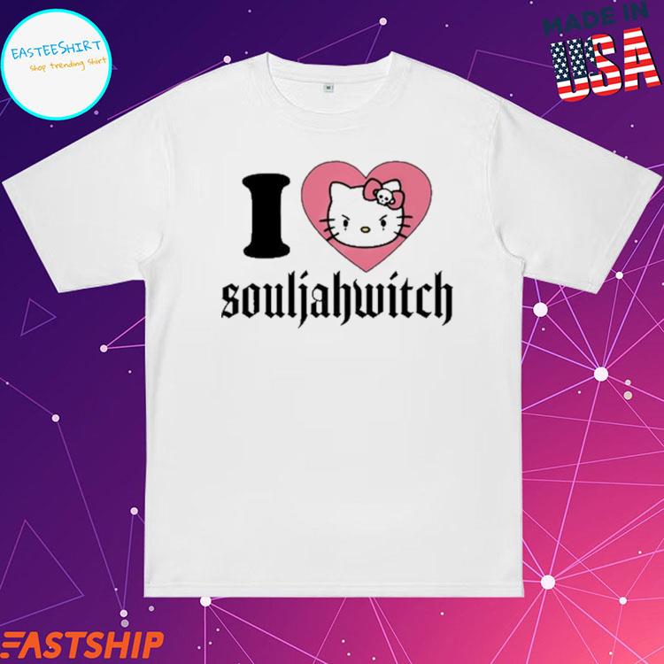 Official lil Tracy I Love Kitty Souljahwitch T-Shirts