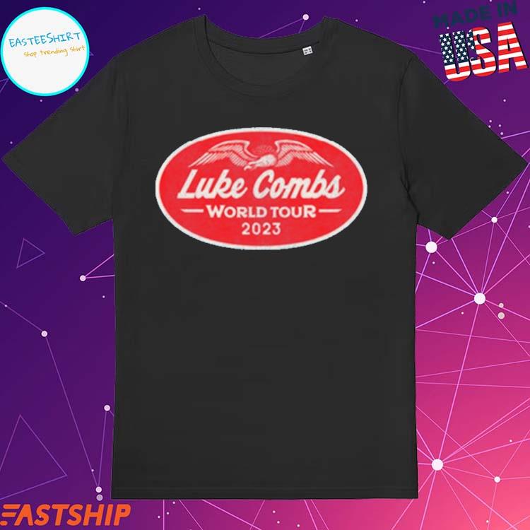 Official luke Combs Wings World Tour 2023 T-Shirts