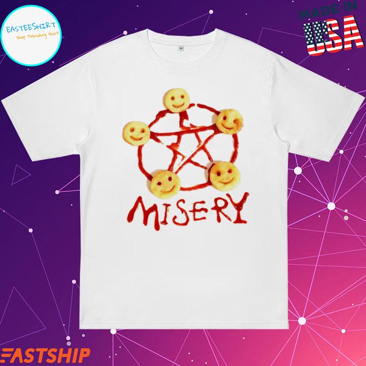 Official misery Potato Smileys T-shirts