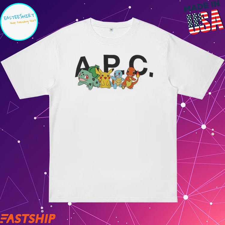 Official pokémon × APC T-Shirts
