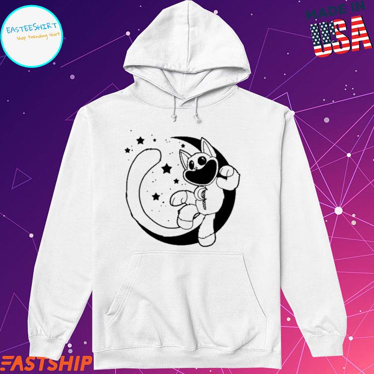 Official poppy Playtime Merch Catnap Face T-Shirt, hoodie, sweater