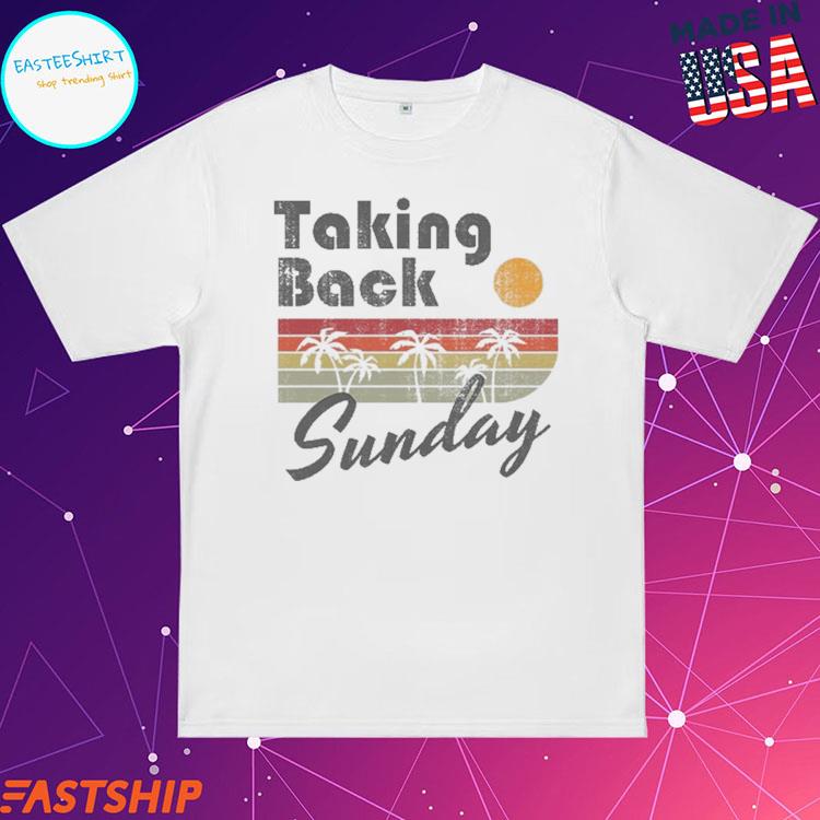 Official taking Back Sunday Palm Vintage T-shirts
