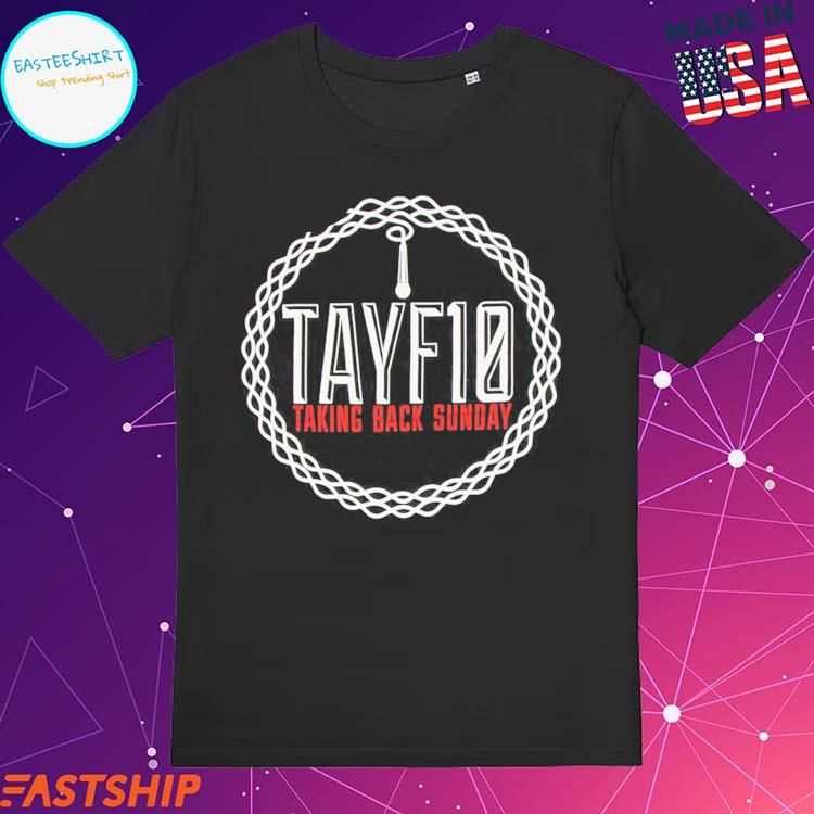 Official taking Back Sunday Tayf10 T-shirts