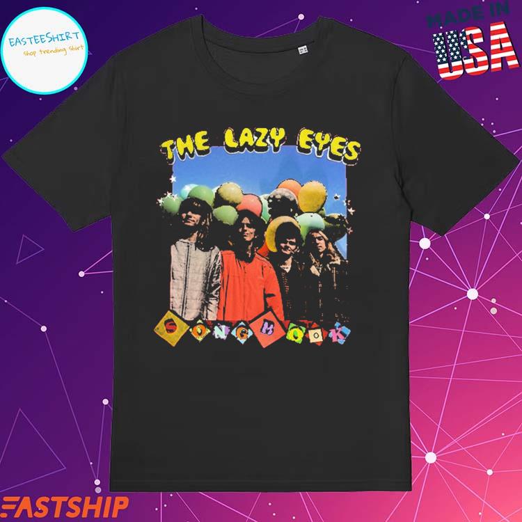 Official the Lazy Eyes Songbook T-shirts