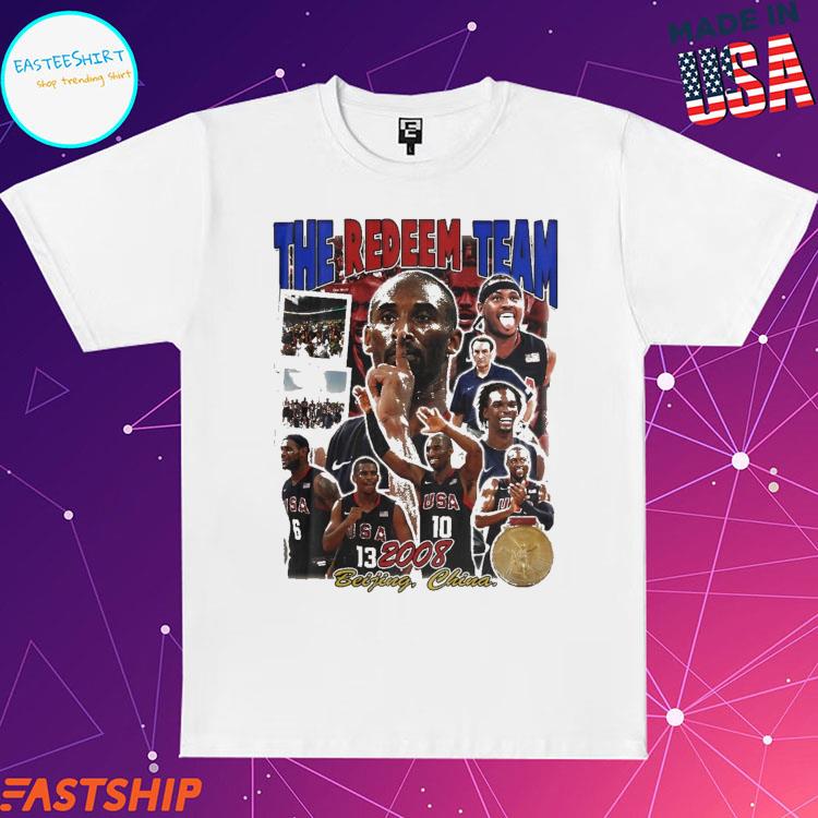 Official uSA NBA The Redeem Team Washed 2008 Beijing China T-Shirts,  hoodie, tank top, sweater and long sleeve t-shirt