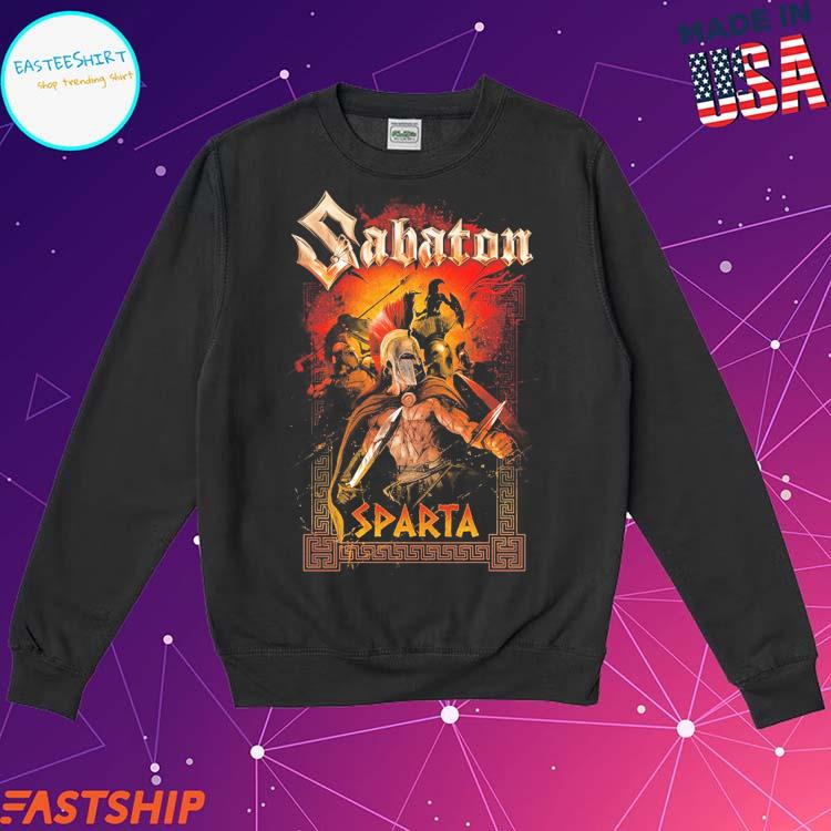 Official Sabaton Sparta T shirts hoodie tank top sweater and