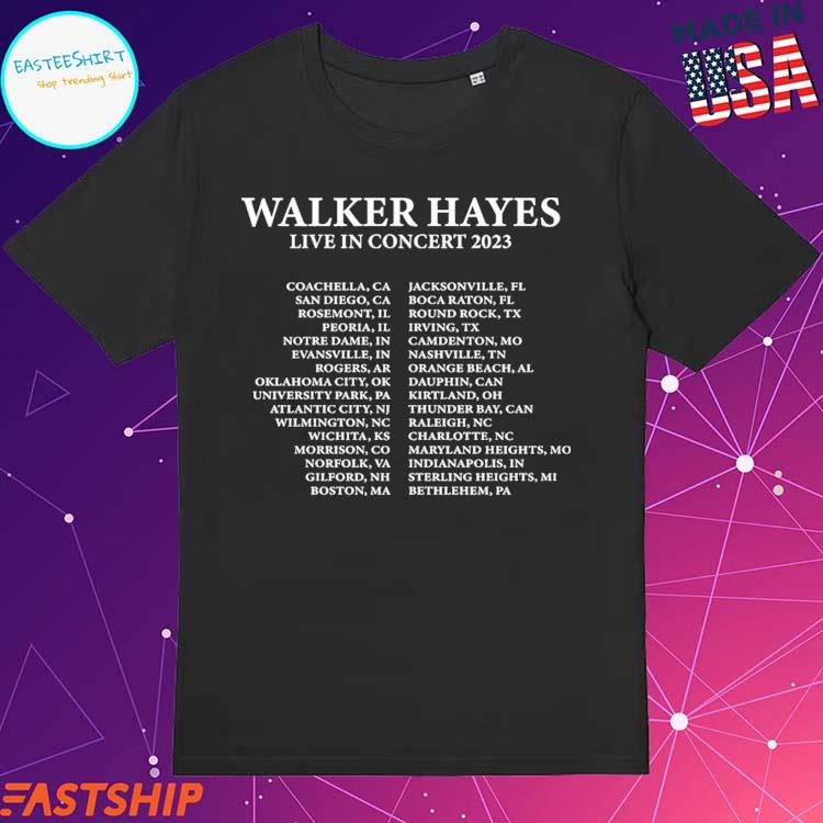 Official Walker Hayes Live In Concert 2023 TShirts, hoodie, tank top