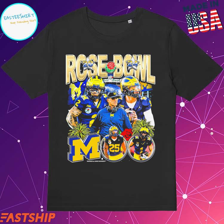 Official Michigan Football Rose Bowl 2024 TShirts, hoodie, tank top