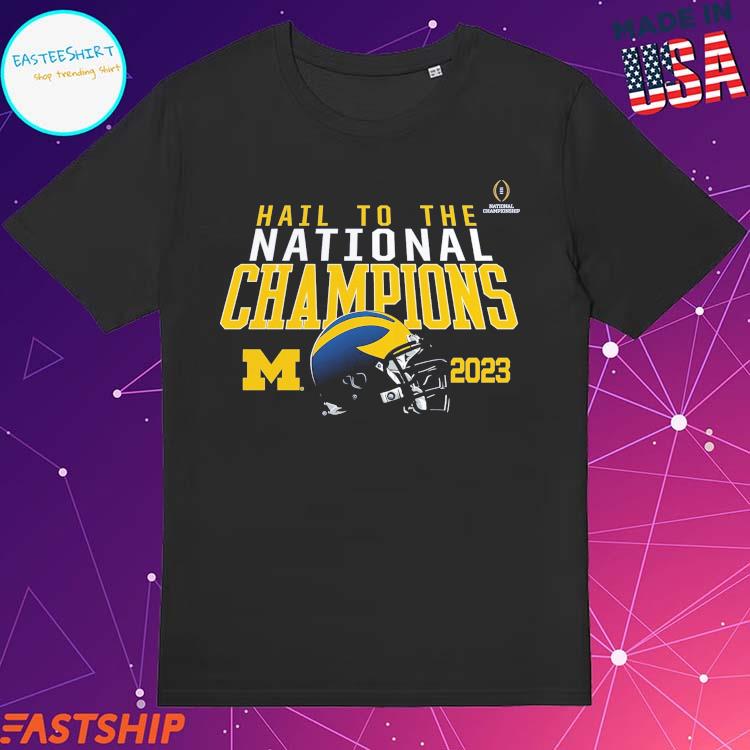 Official Michigan Wolverines Football Playoff 2023 Hail To The National ...