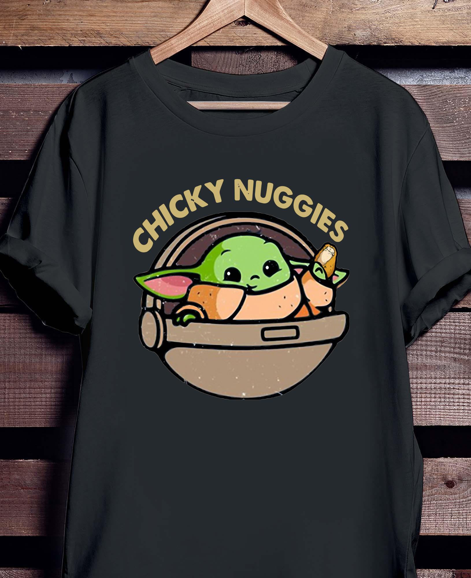 baby yoda shirt chicky nuggies