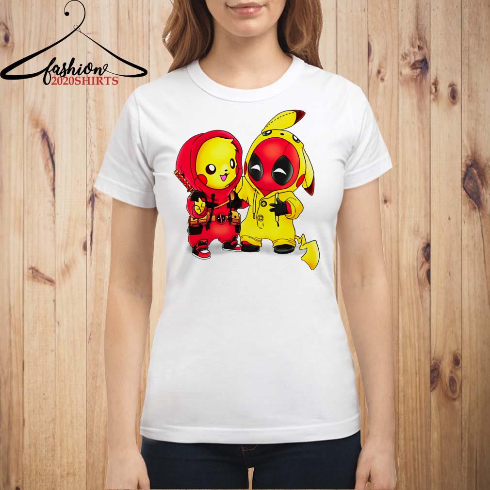 detective pikachu deadpool shirt