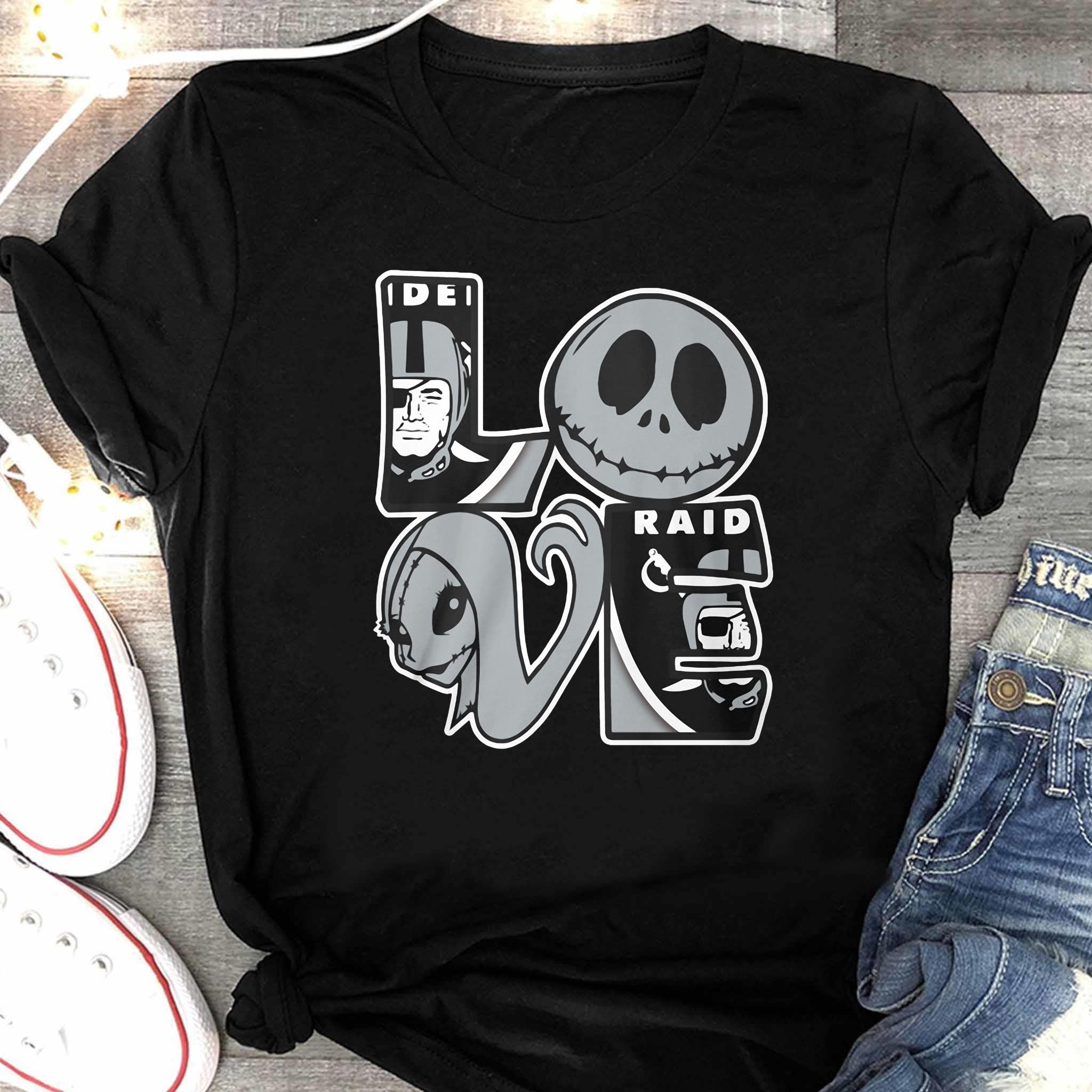 Mens Raiders Sweater Attractive Jack Skellington Raiders Fathers Day Gift -  Personalized Gifts: Family, Sports, Occasions, Trending