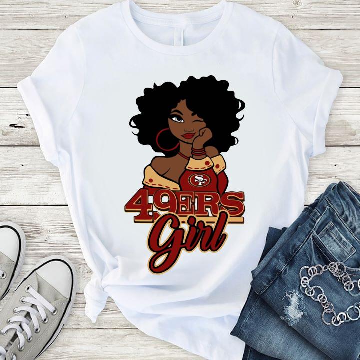 Official just A Girt Who Love Fall And San Francisco 49ers Shirt, hoodie,  sweater, long sleeve and tank top