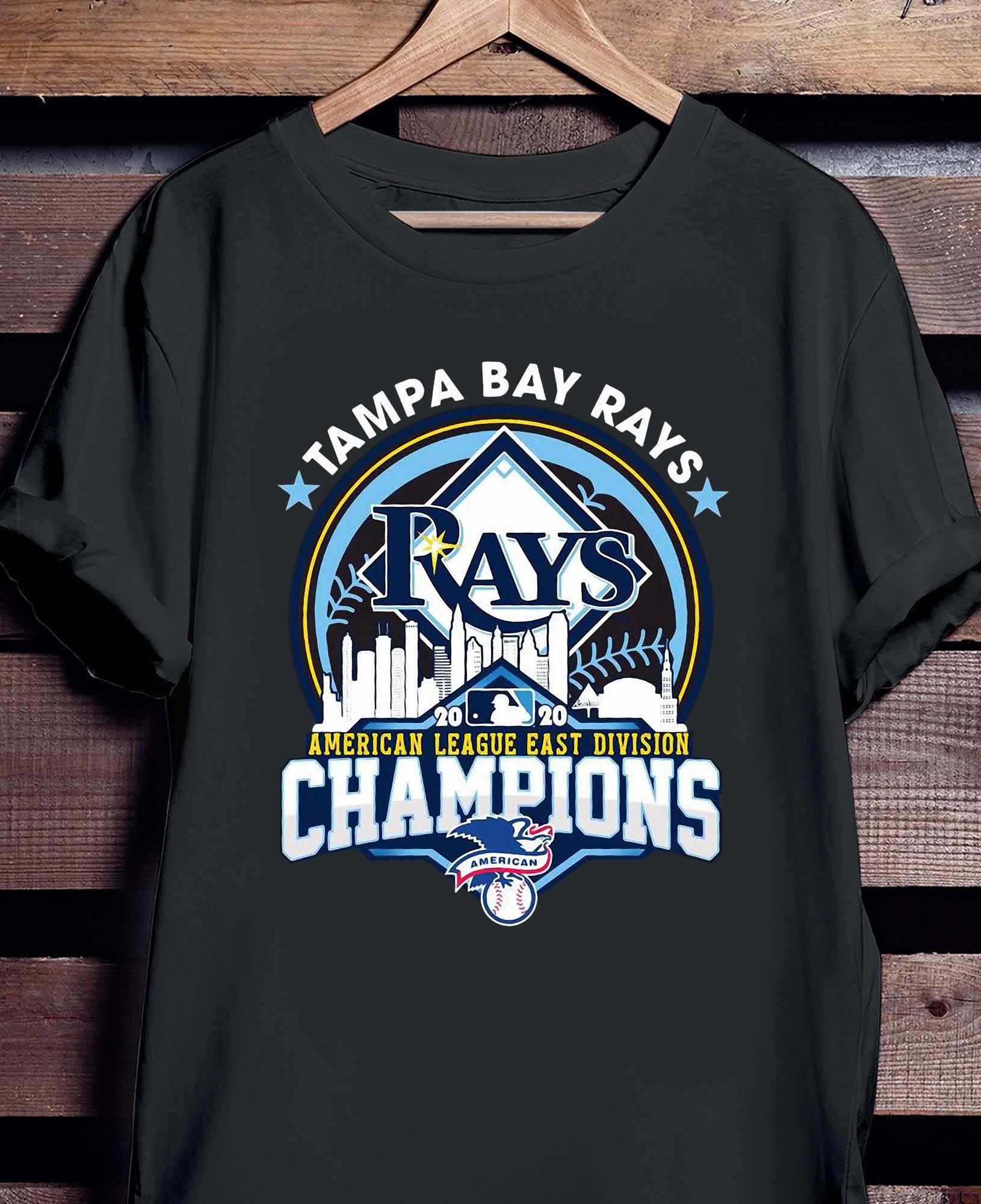 Tampa Bay Rays American League East Division Champions T-SHIRT