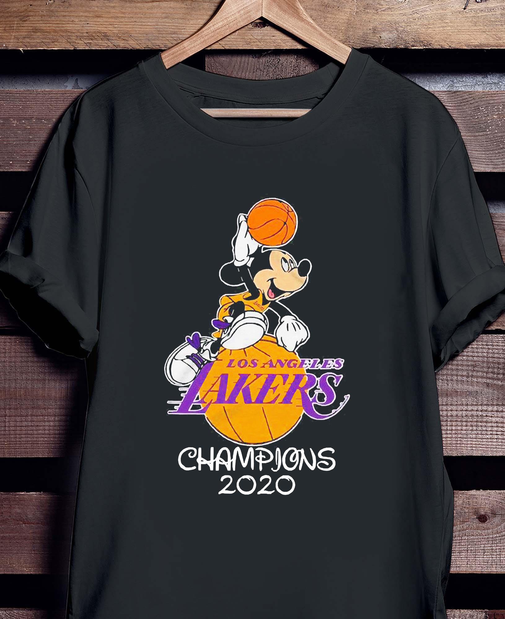 Lakers 2020 NBA Champions Mickey Mouse Shirt, hoodie, sweater, long sleeve  and tank top