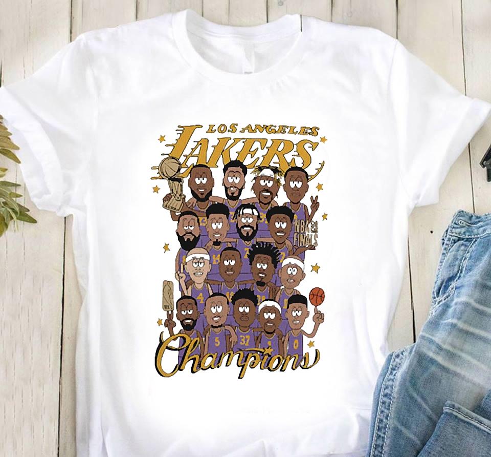 Official 2020 Nba Champions Los Angeles Lakers Basketball Players Shirt,  hoodie, sweater, long sleeve and tank top