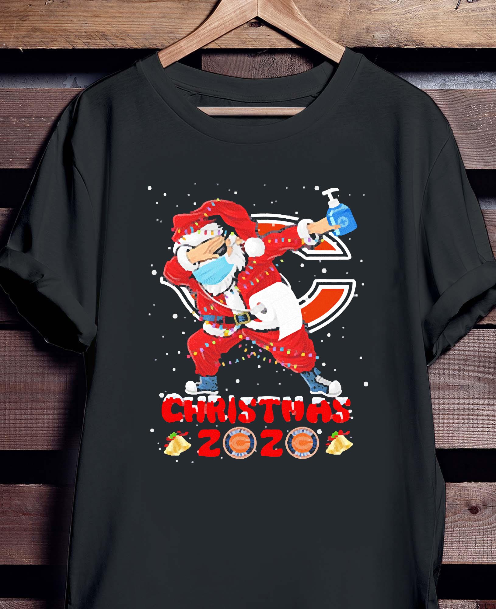 Chicago Bears Funny Santa Claus Dabbing Christmas 2020 NFL Shirt, hoodie,  tank top, sweater and long sleeve t-shirt