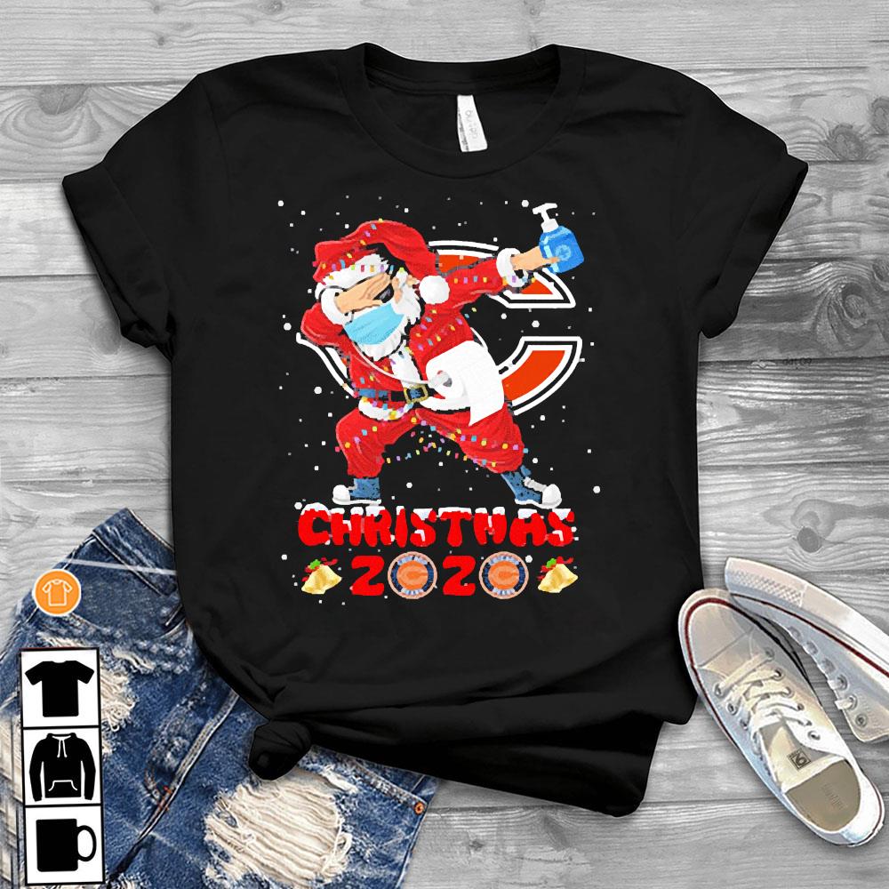 Chicago Bears Funny Santa Claus Dabbing Christmas 2020 NFL Shirt, hoodie,  tank top, sweater and long sleeve t-shirt