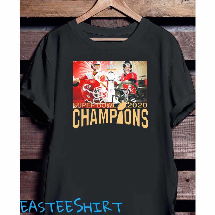 Kansas City CHIEFS - SuperBowl 2020 CHAMP ready made tshirt design - Buy t-shirt  designs