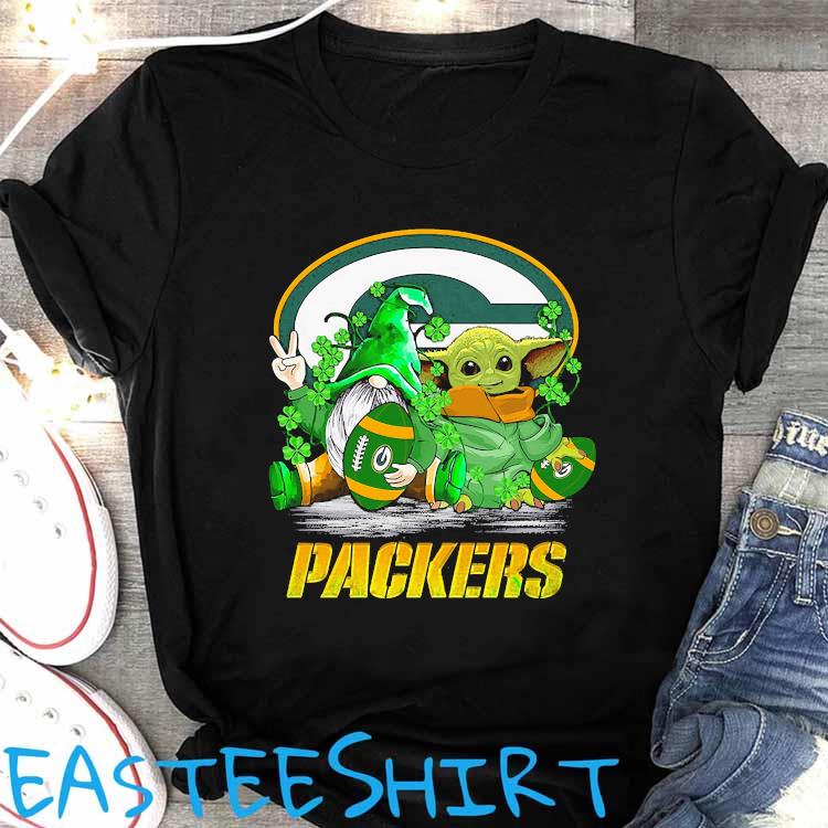 Green Bay Packers Baby Yoda Shirt